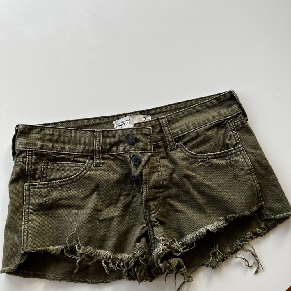 Abercrombie jean shorts
